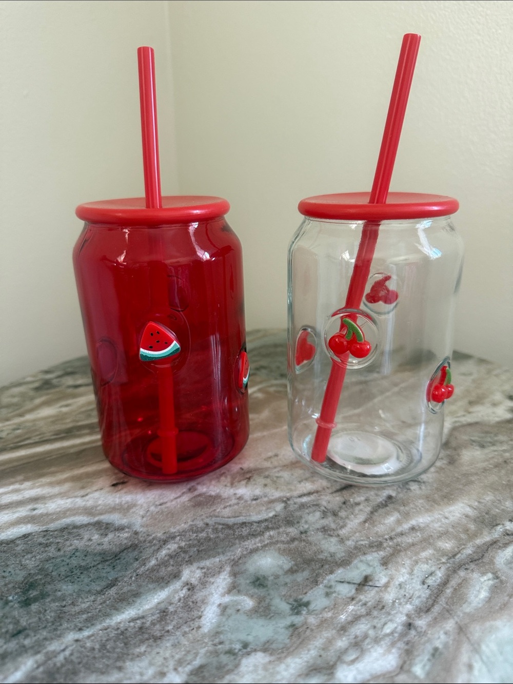 Viral Tik Tok glass jar cups